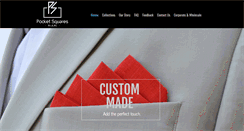 Desktop Screenshot of pocketsquaresmiami.com